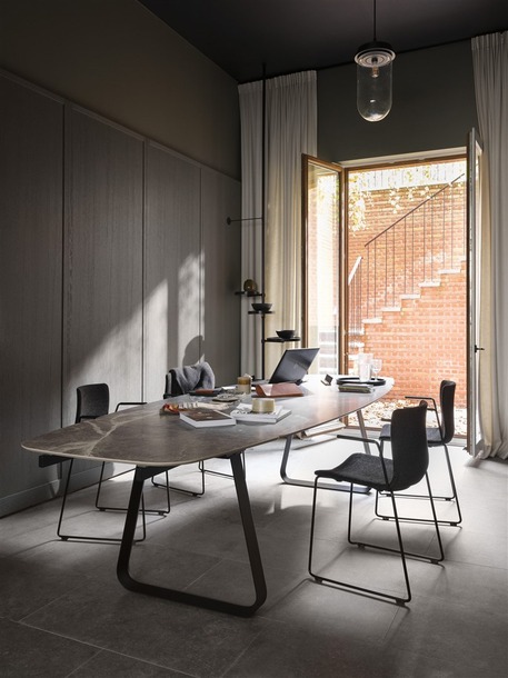 Joli verlengbare tafel Curve (faux elyps) indoor & outdoor - 2